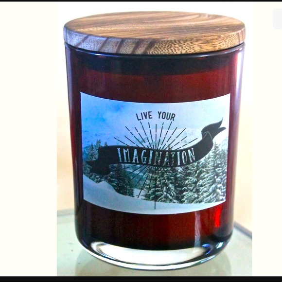DW HOME CINNAMON BARK CANDLE WOOD WICK SCENTED NEW - Picture 1 of 3